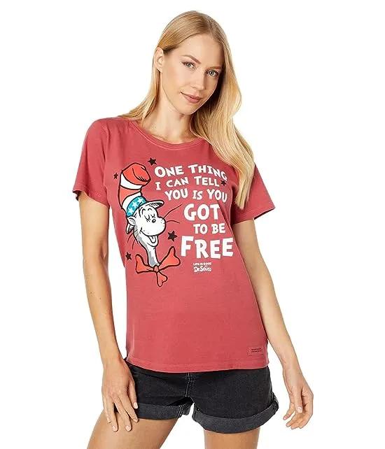 Cat In The Hat Got To Be Free Tee