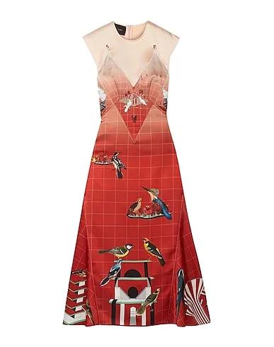 CEDRIC CHARLIER | Brick red Women‘s Midi Dress