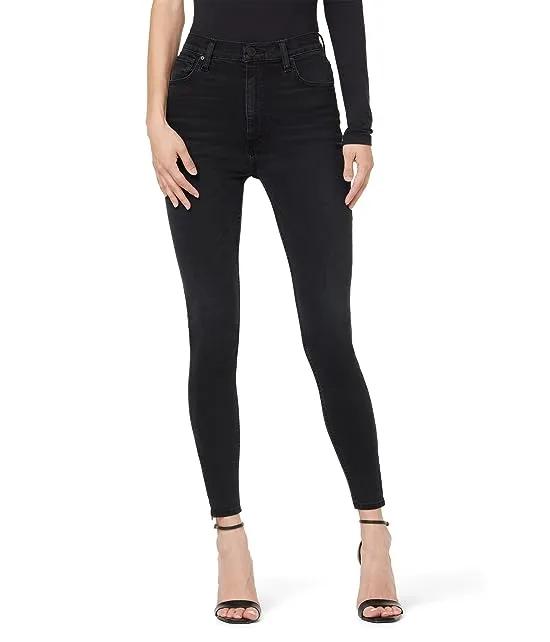 Centerfold Extreme High-Rise Super Skinny Ankle in Shady Noir