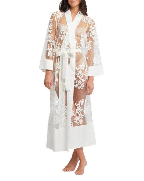 Charming Lace Robe 