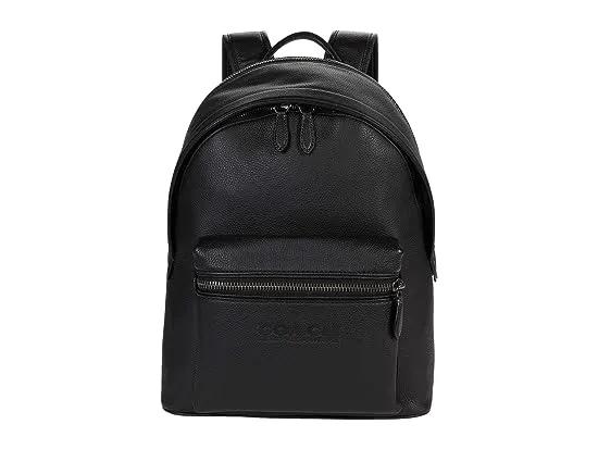 Charter Backpack in Refined Pebbled Leather