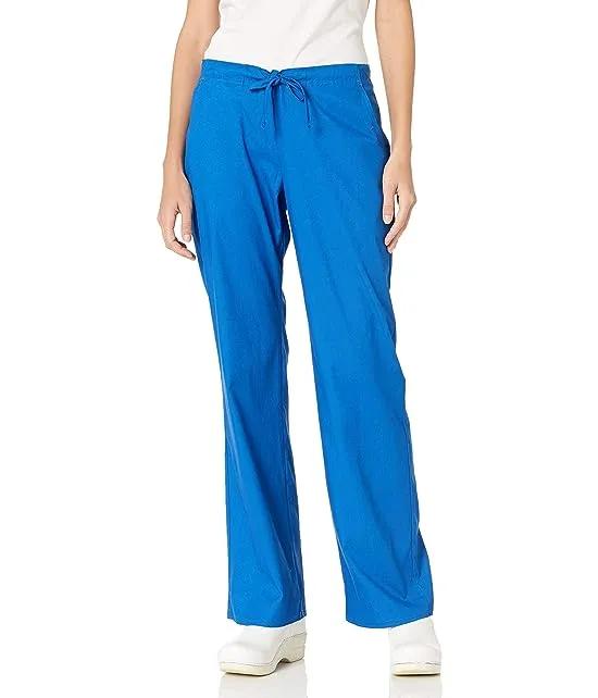 Cherokee Women's Size Scrubs Luxe Tall Low Rise Drawstring Pant