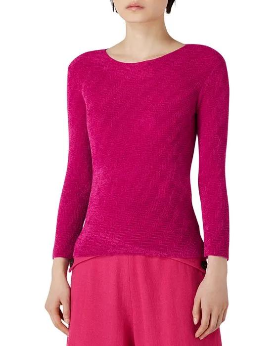 Chevron Knit Sweater