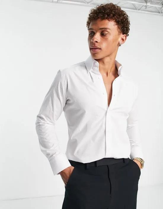 Chilwell button down shirt in white