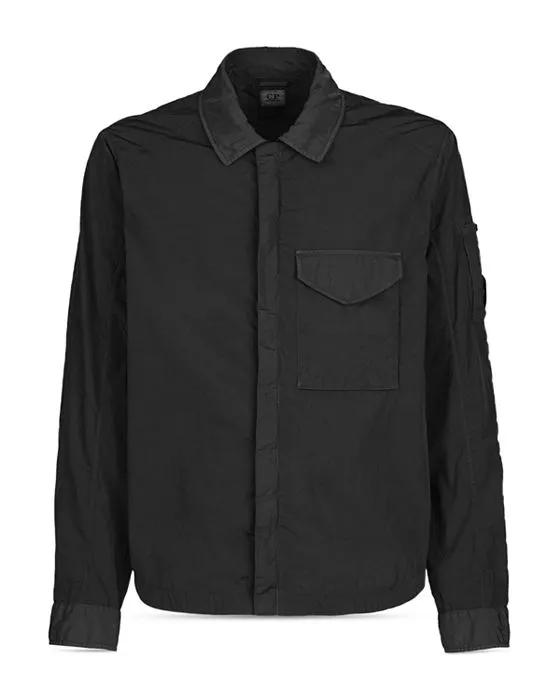 Chrome R Nylon Regular Fit Full Zip Shirt Jacket