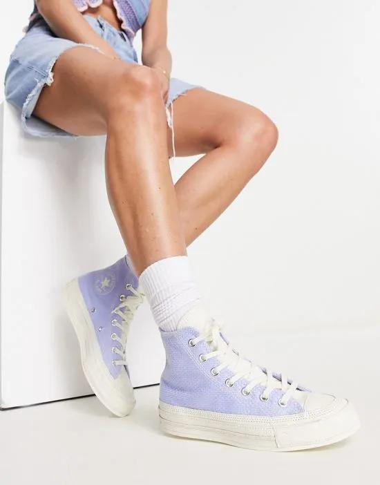 Chuck 70 Hi sneakers in lilac