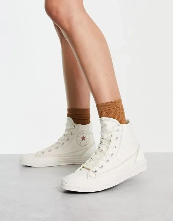 Chuck Taylor All Star Hi Patchwork sneakers in white