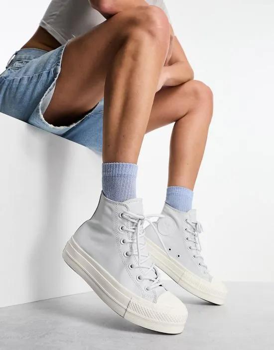 Chuck Taylor All Star Lift sneakers in triple white