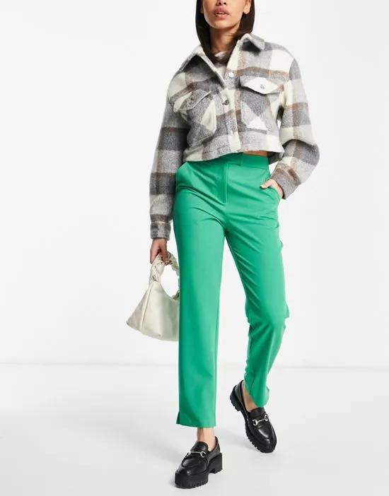cigarette pant in green