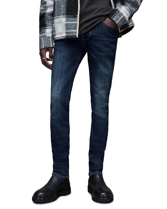 Cigarette Skinny Jeans in Indigo