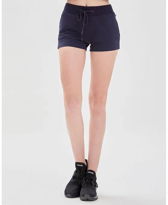 City Zip French Terry Shorts for Women