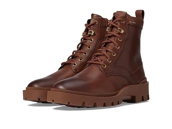CitySole Leather Burnished Lace-Up Boot