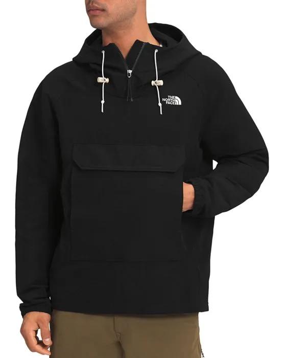 Class V Nylon Blend Color Blocked Packable Hooded Jacket