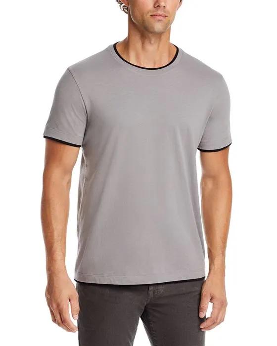 Classic Cotton Jersey Double Trim Tee