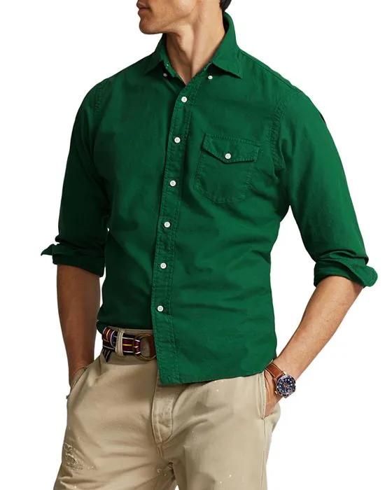 Classic Fit Garment Dyed Oxford Shirt