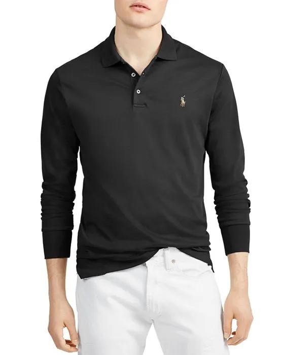 Classic Fit Long Sleeve Polo Shirt