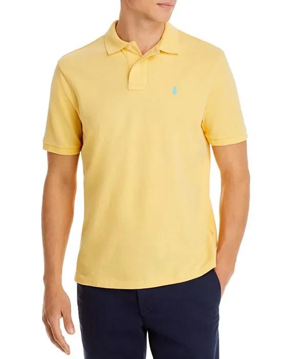 Classic Fit Mesh Polo 