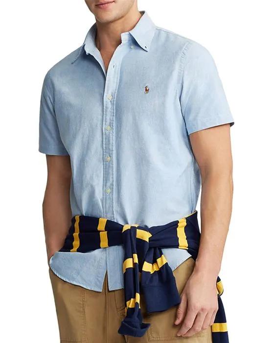 Classic Fit Short-Sleeve Oxford Shirt
