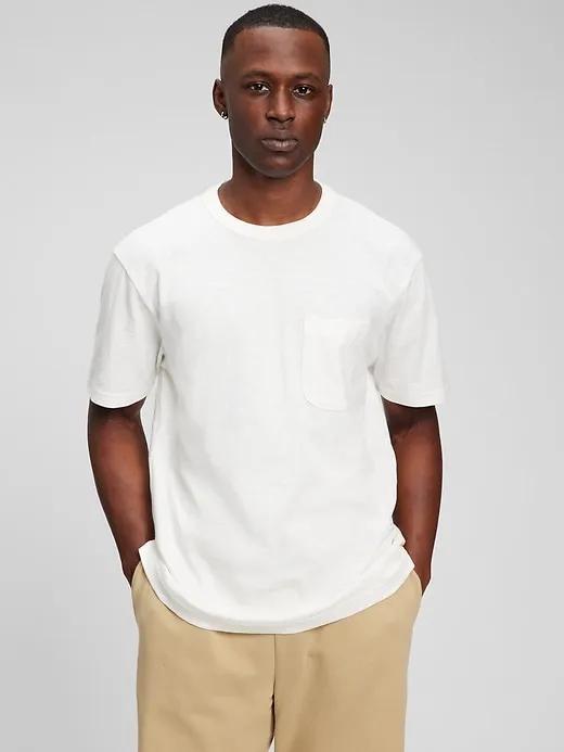Classic Fit Slub Pocket T-Shirt