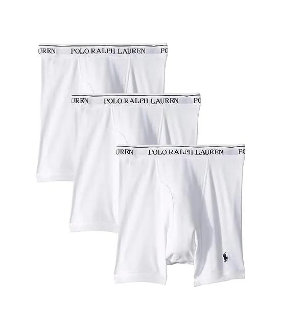 Classic Fit w/ Wicking 3-Pack Boxer Briefs