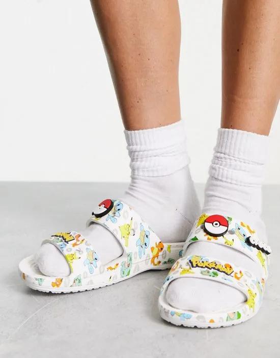 classic Pokémon sandals in multi