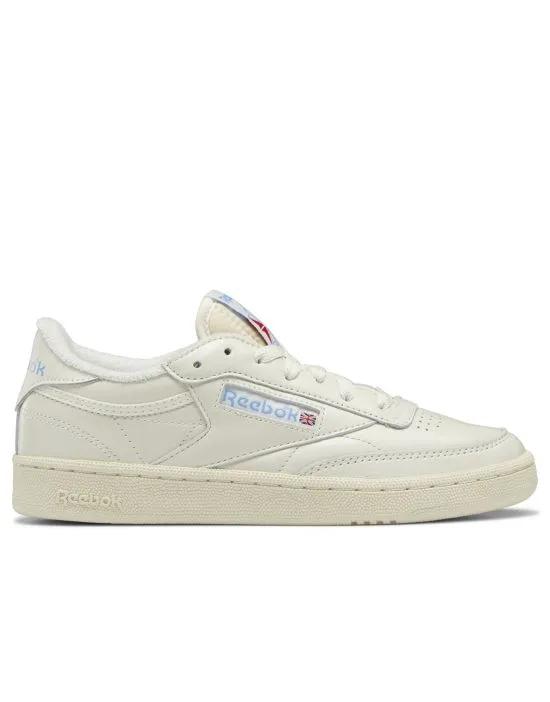 Classics Club C 85 vintage sneakers in chalk/sky blue