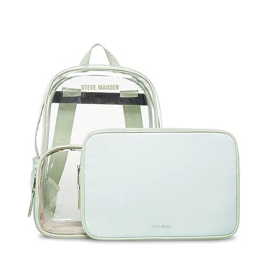 Clear Backpack w/ Tech Pouch