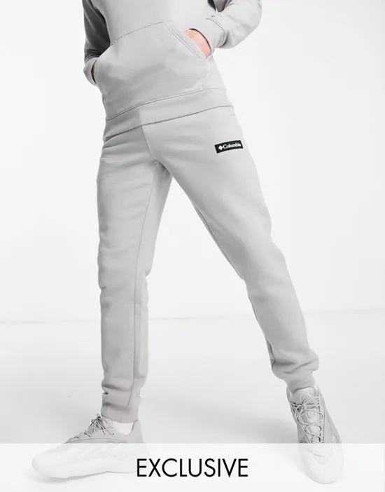 Cliff Glide sweatpants in gray Exclusive at ASOS