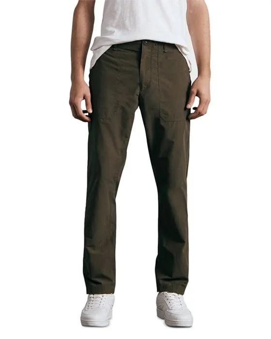 Cliffe Cotton & Nylon Ripstop Straight Fit Field Pants