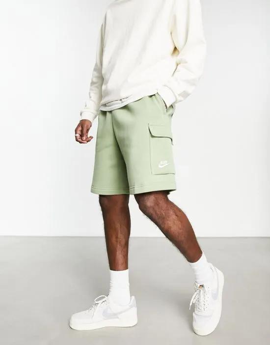 Club BB cargo shorts in khaki
