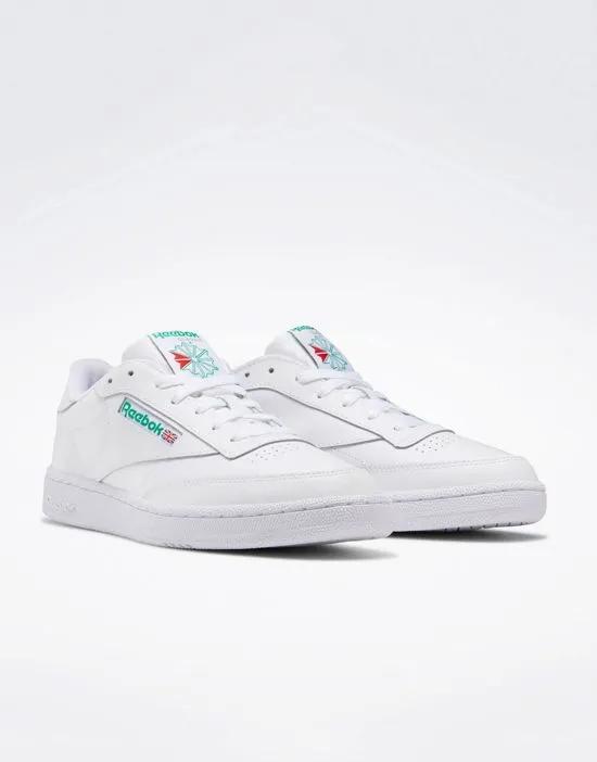 Club C 85 sneakers in white with blue detail