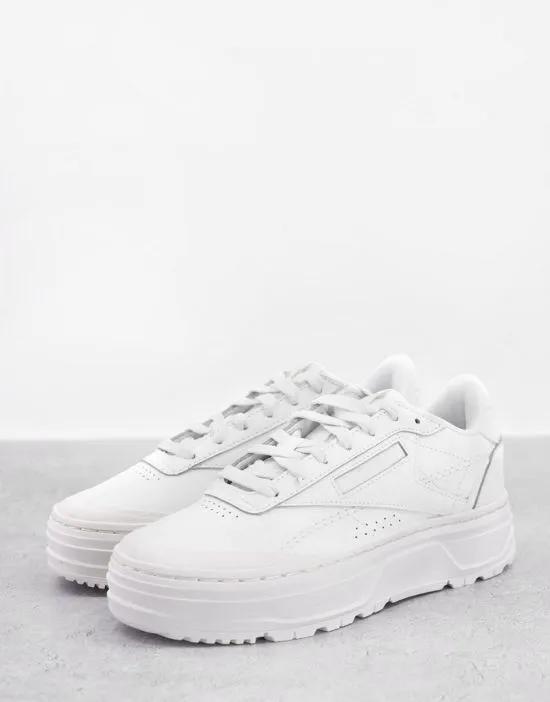 Club C Double GEO sneakers in white