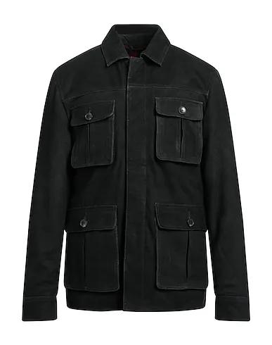 Dark green Leather Jacket