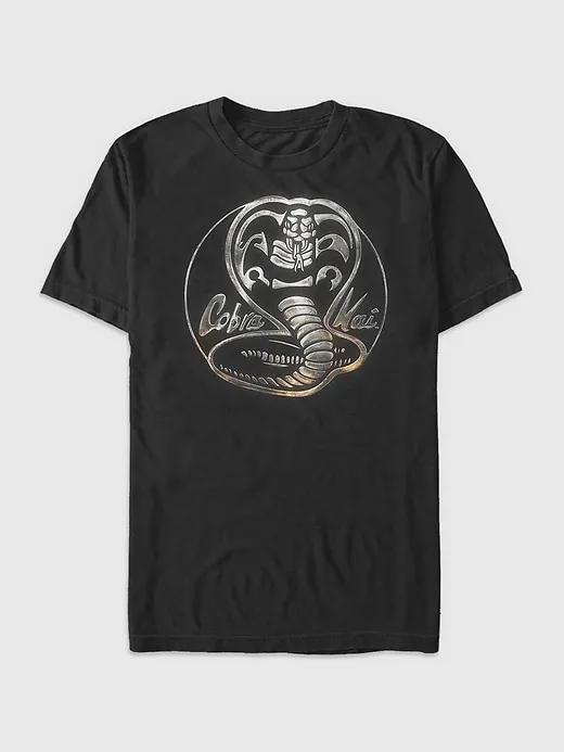 Cobra Kai Metal Snake Graphic Tee
