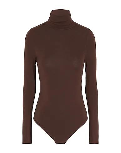 Cocoa Bodysuit VISCOSE L/SLEEVE ROLL-NECK BRIEF BODYSUIT
