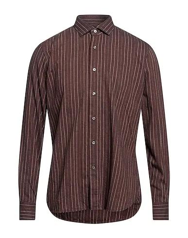 Cocoa Flannel Patterned shirt
