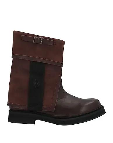 Cocoa Grosgrain Ankle boot