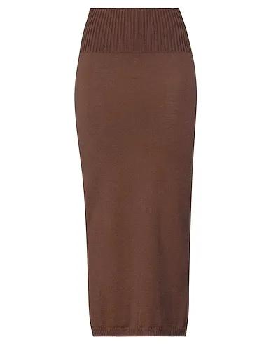 Cocoa Knitted Midi skirt