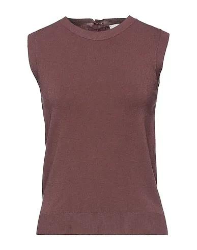 Cocoa Knitted Sleeveless sweater