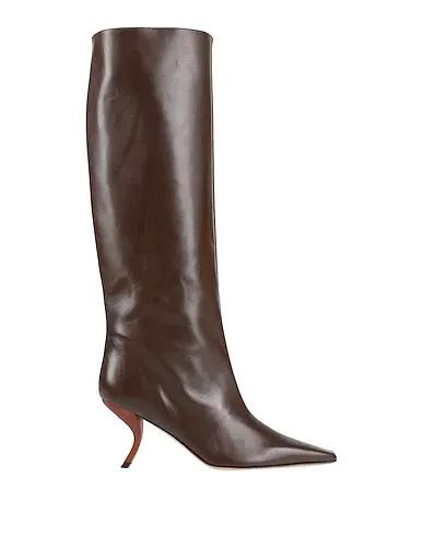 Cocoa Leather Boots