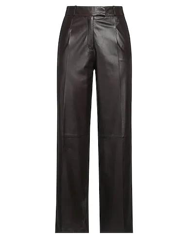 Cocoa Leather Casual pants
