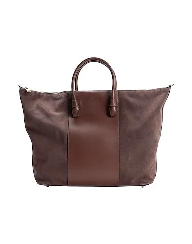 Cocoa Leather Handbag FURLA MIASTELLA L TOTE