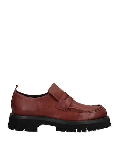 Cocoa Leather Loafers