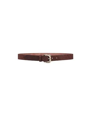 Cocoa Leather Regular belt
