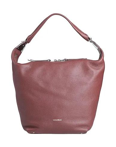 Cocoa Leather Shoulder bag