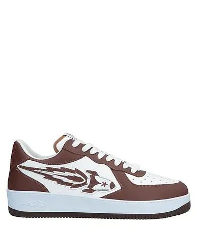 Cocoa Leather Sneakers
