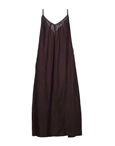 Cocoa Plain weave Long dress