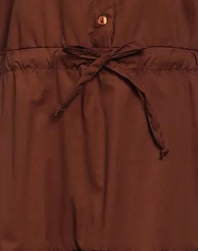 Cocoa Plain weave Short dress