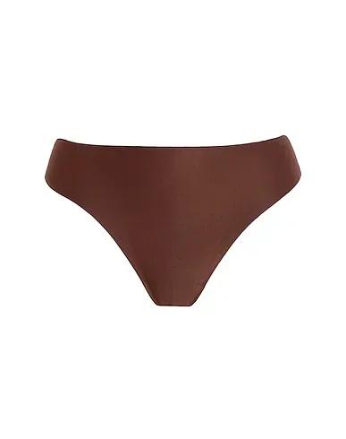 Cocoa Synthetic fabric Thongs