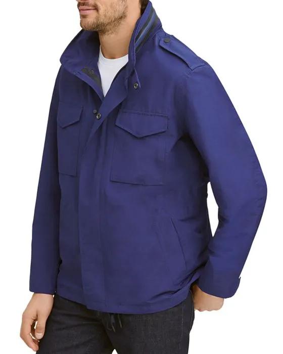 Cole Haan Hooded Rain Jacket 